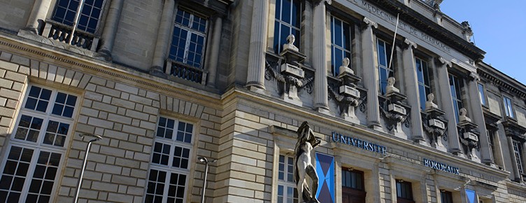Building at the University of Bordeaux