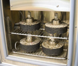 Image of infrastructure material testing facilities at the Center for Smart, Sustainable, and Resilient Infrastructure