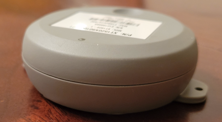 Image of a sensor for building and evaluation of smart infrastructure at the Center for Smart, Sustainable, and Resilient Infrastructure